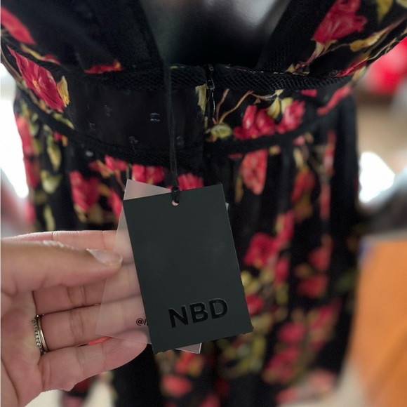 NBD Mini Floral Print Dress - Picture 5 of 10